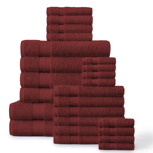 Cotton Blend Affinity Linens Bath Towels You'll Love Wayfair